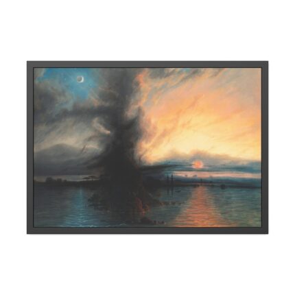 The Rock of Salvation by Samuel Colman Framed Poster