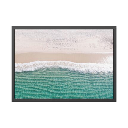 Ocean Waves Framed Poster