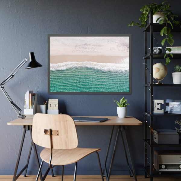 93854-106.jpg Ocean Waves Framed Poster