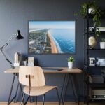 Ocean in St. Augustine, Florida, United States Framed Poster - Image 3
