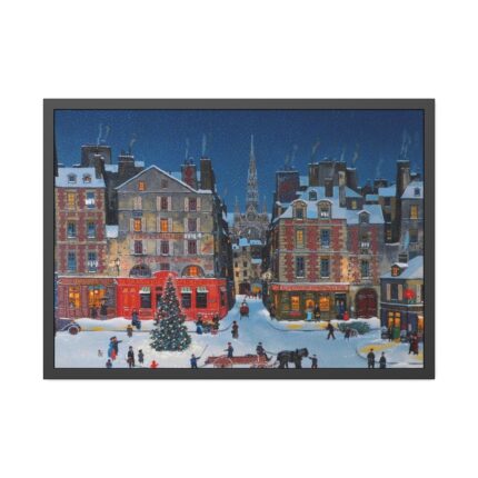 Old Christmas Framed Poster