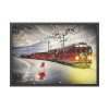 93854-156.jpg Polar Express Train Framed Poster