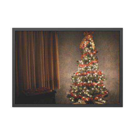 Christmas Tree Holiday Framed Poster
