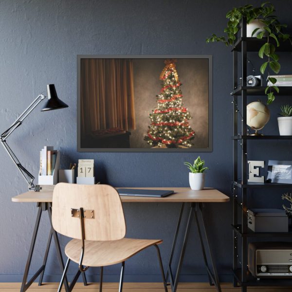 93854-170.jpg Christmas Tree Holiday Framed Poster