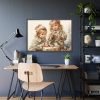 93854-182.jpg Bird And Child Christmas Art Framed Poster