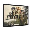 93854-185.jpg Dogs At Christmas Framed Poster