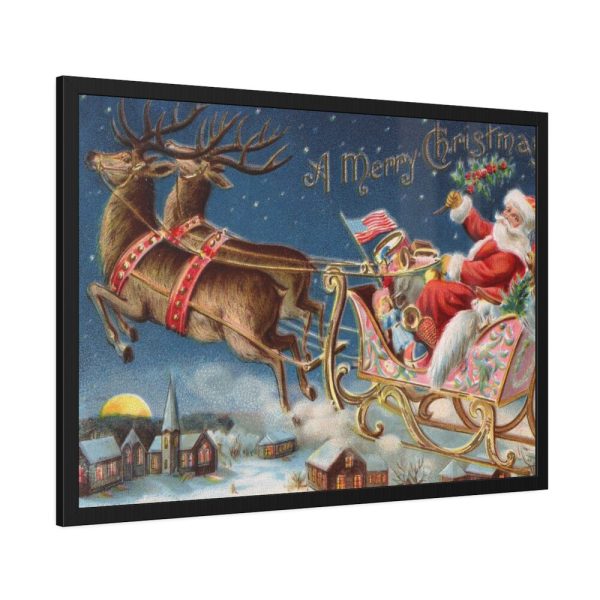 93854-193.jpg Vintage Christmas Framed Poster