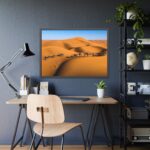 Gold Sand Dunes Framed Poster - Image 3