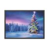 93854-232.jpg Christmas Tree Outside Framed Poster