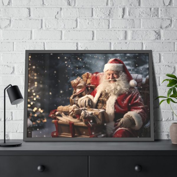 93854-243.jpg Santa Claus Framed Poster