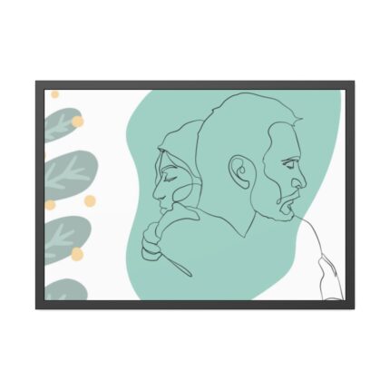 Modern Art Framed Poster