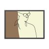 93854-336.jpg Man Holding a Cup of Coffee Framed Poster