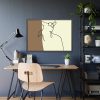 93854-338.jpg Man Holding a Cup of Coffee Framed Poster