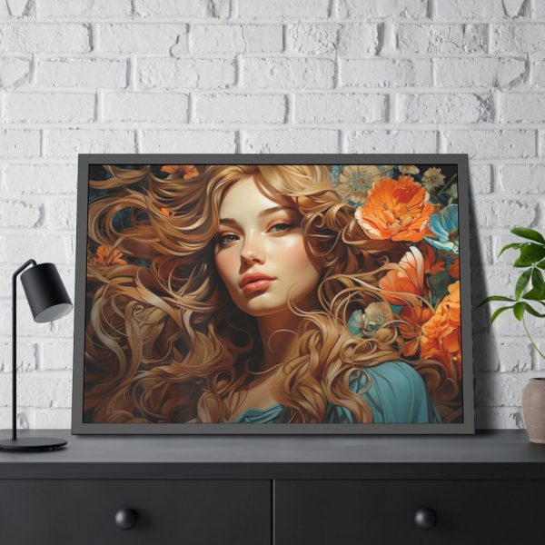 93854-343.jpg Woman Alphonse Framed Poster