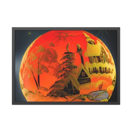 Christmas Bauble Framed Poster