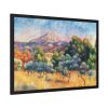 93854-41.jpg Montagne Sainte-Victoire by Pierre-Auguste Renoir Framed Poster