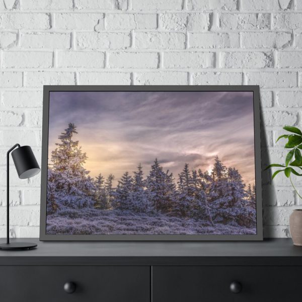 93854-415.jpg Way in Jesenik Mountain Framed Poster