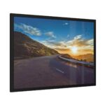 Mountain Road Sunset Framed Poster - Image 2