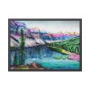 93854-440.jpg Lake and Mountains Framed Poster