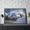 93854-447.jpg Mountain in Holiday Framed Poster