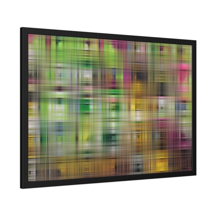 Abstract Woven Background #1 Framed Poster - Image 2