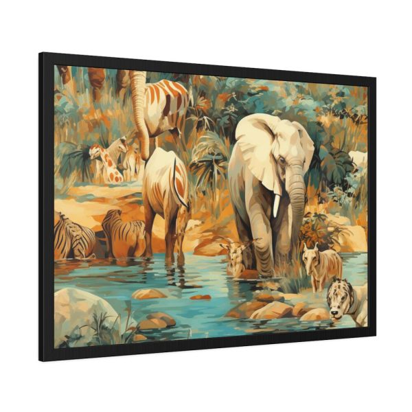 93854-473.jpg Wild Animals Framed Poster