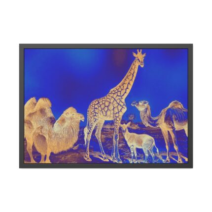 Savannah in Celebration Framed Poster