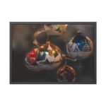 Christmas Baubles Framed Poster