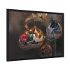 93854-53.jpg Christmas Baubles Framed Poster