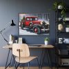 93854-530.jpg Vintage Pickup Truck Christmas II Framed Poster