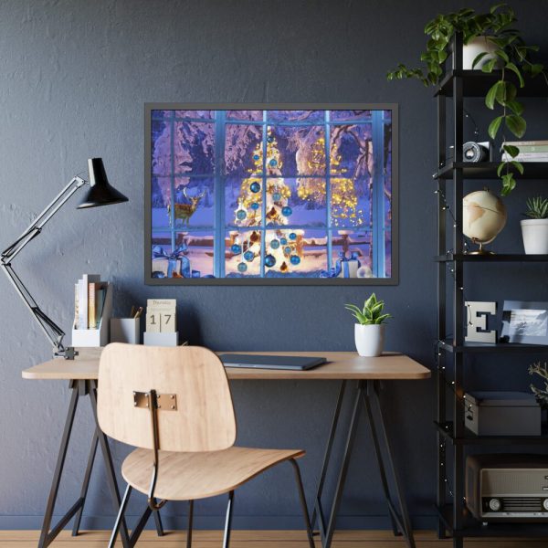 93854-74.jpg Christmas Mood Light Framed Poster