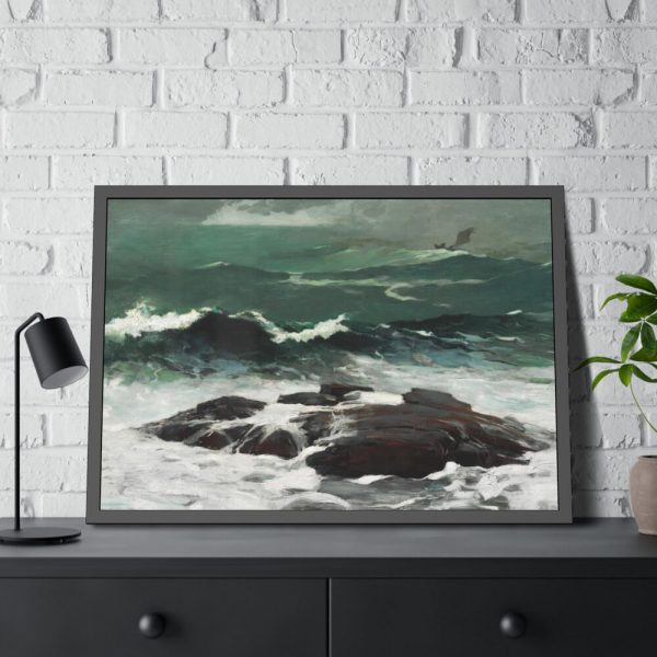 93854-83.jpg Summer Squall by Winslow Homer Framed Poster