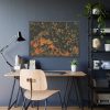 93855-10.jpg Autumnal Woods Drone View Framed Poster