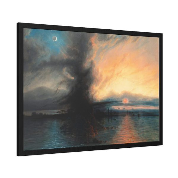 The Rock of Salvation by Samuel Colman Framed Poster