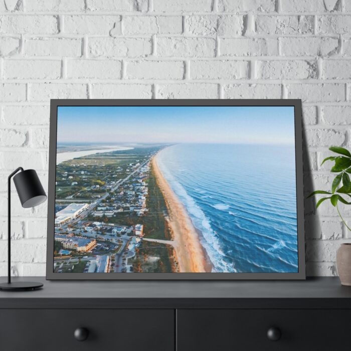 Ocean in St. Augustine, Florida, United States Framed Poster - Image 8