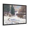 93855-13.jpg Winter Country Vintage Nature by Viktor Olgyai Framed Poster
