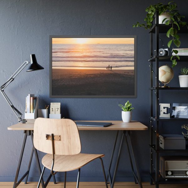 93855-130.jpg Family by the Waves Framed Poster