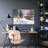 93855-14.jpg Winter Country Vintage Nature by Viktor Olgyai Framed Poster