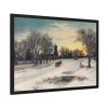 93855-149.jpg Christmas Eve by W. C. Bauer Framed Poster