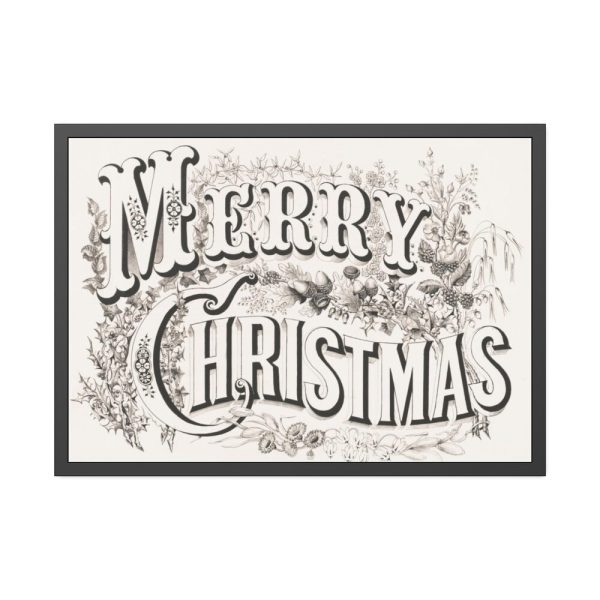 93855-152.jpg Merry Christmas Framed Poster