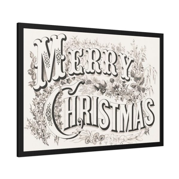 93855-153.jpg Merry Christmas Framed Poster