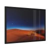 93855-17.jpg Desert During Nighttime Framed Poster