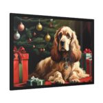 Cocker Spaniel Christmas Framed Poster - Image 6