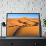 Gold Sand Dunes Framed Poster - Image 8