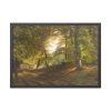 93855-24.jpg The Interior of a Forest by Godtfred Rump Framed Poster