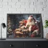 93855-243.jpg Santa Claus Framed Poster