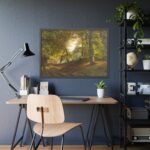 The Interior of a Forest by Godtfred Rump Framed Poster - Image 7