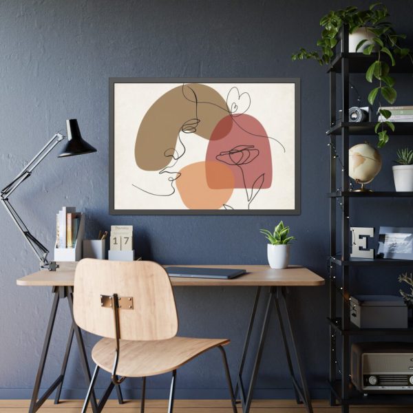 93855-262.jpg Contemporary Line Art Framed Poster