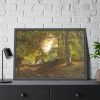 93855-27.jpg The Interior of a Forest by Godtfred Rump Framed Poster
