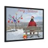 93855-29.jpg Santa Claus on Holiday Framed Poster
